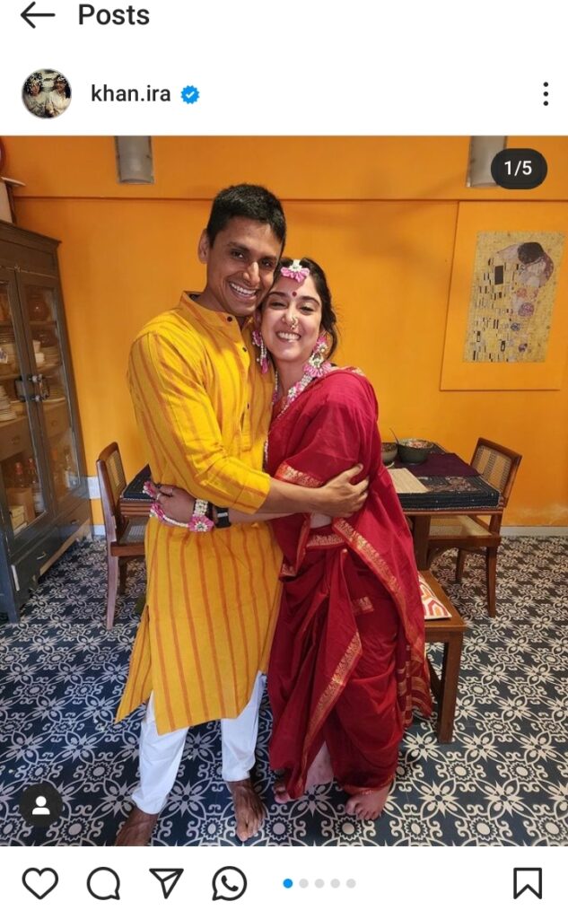 Ira khan and Nupur Shikhare pre wedding celebration 