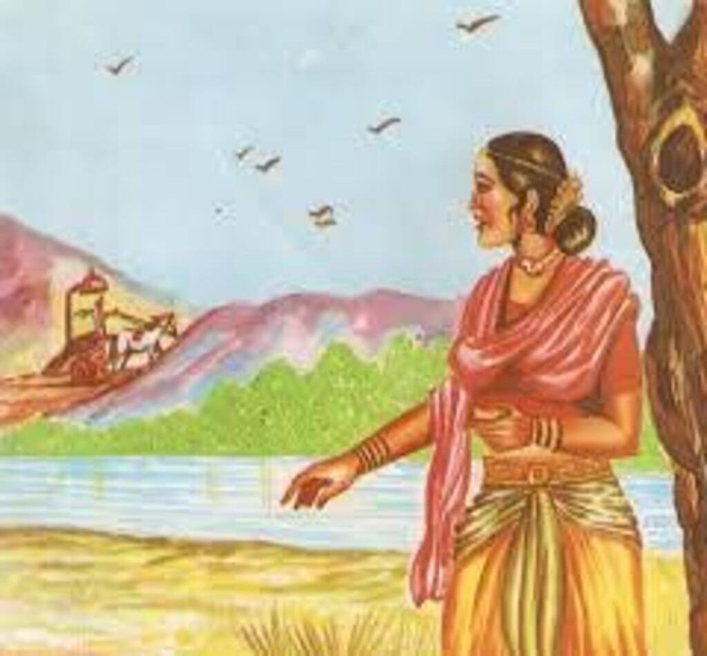 Rama Left Devi Sita